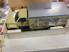Model Truck Coin Bank