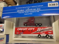 Quaker American Truck with Van Trailer