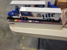 Winross Truck with Van Trailer