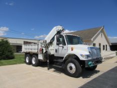2007 International 7400 Knuckle Boom Crane