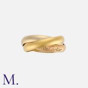 CARTIER. A Cartier Trinity Ring