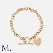A Gold Toggle Bracelet