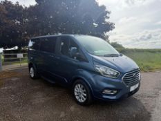 (ON SALE) FORD TOURNEO CUSTOM 310 2.0TDCI AUTO S/S ECOBLUE TITANIUM MODEL *8 SEATER LWB* -18 REG