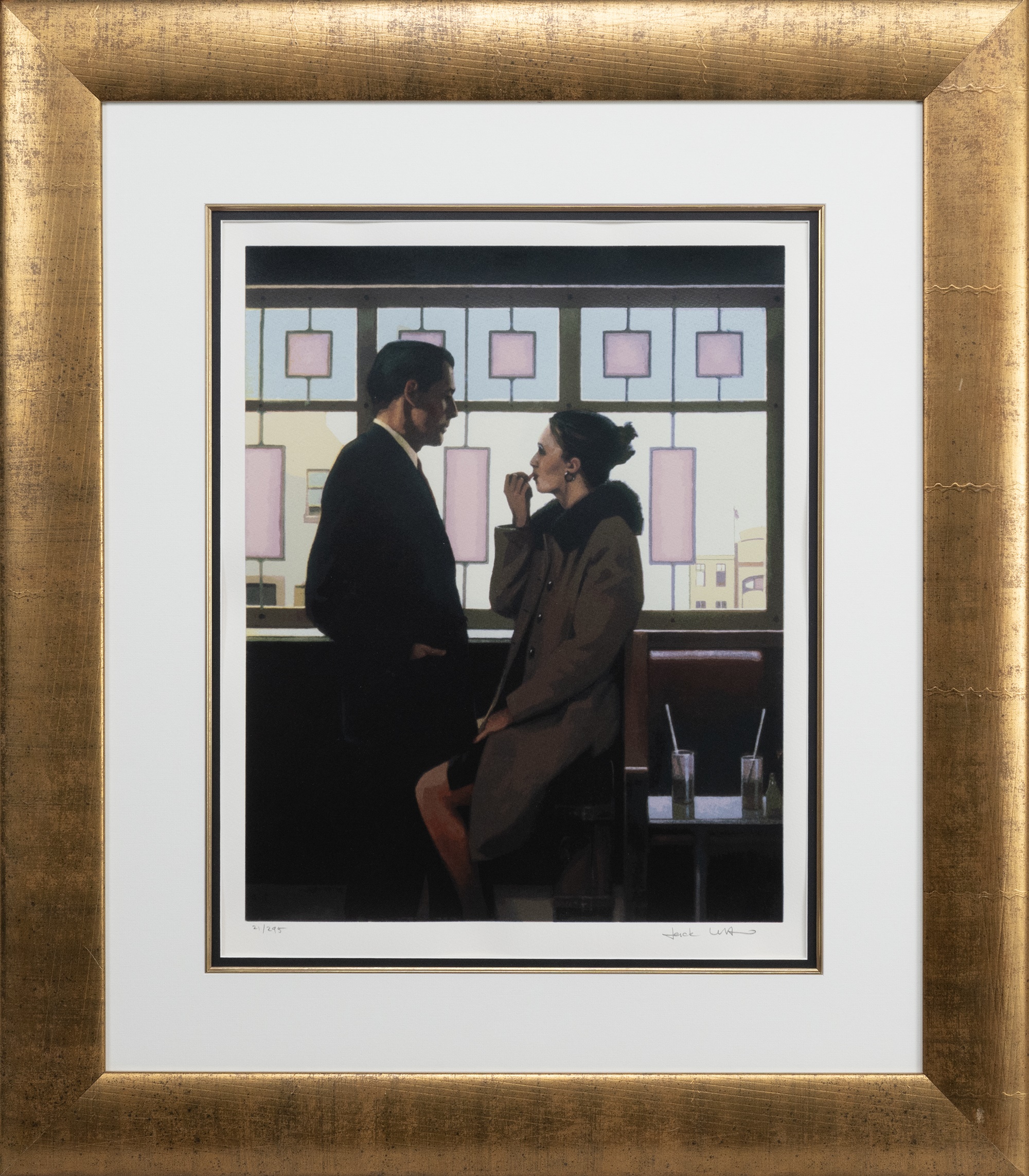 * JACK VETTRIANO (SCOTTISH b. 1951), DRIFTERS
