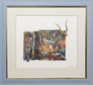 * IONA A E MONTGOMERY RSW (SCOTTISH b. 1965), CORNUCOPIA