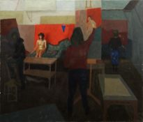 GWEN HARDIE (SCOTTISH b. 1962), LIFE CLASS