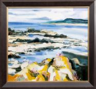 * JUDITH L BRIDGLAND (AUSTRALIAN / SCOTTISH b. 1962), SUMMER AT MAIDENHEAD BAY