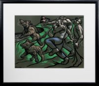 * PETER HOWSON OBE (SCOTTISH b. 1958), YOUNG PATRIOTS