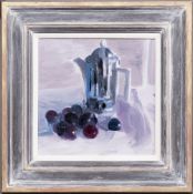 * VIKTOR REBERNAK, STILL LIFE WITH PLUMS