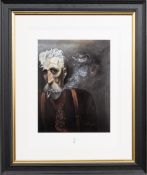 * JOHN BYRNE RSA (SCOTTISH 1940 - 2023), BIG SELFIE