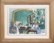 * JOHN G BOYD RP RGI (SCOTTISH 1940 - 2001) INTERIOR REFLECTIONS