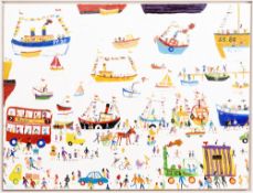 * SIMEON STAFFORD (BRITISH b. 1956), BANK HOLIDAY, REGATTA