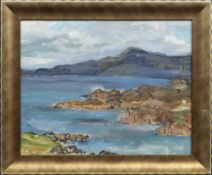 * KATHLEEN MOODIE (SCOTTISH b. 1925), BEN MORE FROM IONA