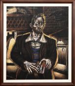 * KEN CURRIE RSA (Elect) (SCOTTISH b. 1960), GALLOWGATE MAN WITH BATTERIES