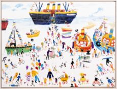 * SIMEON STAFFORD (BRITISH b. 1956), THE DAY TRIP