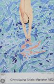 * DAVID HOCKNEY OM CH RA (BRITISH b. 1937), OLYMPISCHE SPIELE MšNCHEN