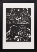 * PETER HOWSON OBE (SCOTTISH b. 1958), A HERO OF THE PEOPLE