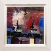 * PAUL MURRAY RSW PAI (SCOTTISH b. 1965), FIREWORKS OVER TUGS