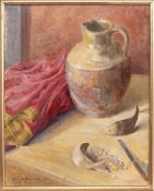 * GILL HOLIDAY (BRITISH b. 1928), STILL LIFE