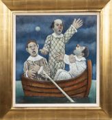* MICHAEL SCOTT (SCOTTISH 1946 - 2006), CLOWNS AT SEA