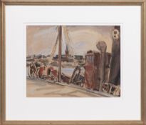 * DOROTHY JOHNSTONE ARSA (SCOTTISH 1892 - 1980), QUAYSIDE