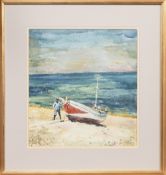 * ELSPETH MICHIE, WAITING FOR THE WINCH, ETRETAT