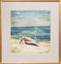 * ELSPETH MICHIE, WAITING FOR THE WINCH, ETRETAT