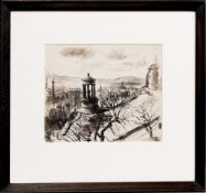 * ALEKSANDER ZYW (POLISH 1905 - 1995), FROM CALTON HILL (c. 1944)