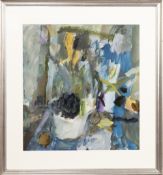 * GAIL HARVEY (SCOTTISH b. 1954), SPRING BULBS, YELLOW TULIPS