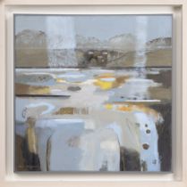 * ANN WEGMÜLLER RSW RWS RGI (SCOTTISH b. 1941), BREAKS IN THE CLOUD, LEWIS