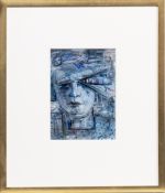 * JOYCE W CAIRNS PPRSA HRHA HRWA HRBA RSW MA (RCA) (SCOTTISH b. 1947), HEAD STUDY