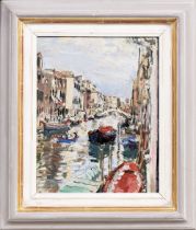 * JOHN LINFIELD ARWS (BRITISH 1930 - 2008), RIO DELLA SENSA, VENICE