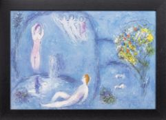 AFTER MARC CHAGALL (RUSSIAN/FRENCH 1887 - 1985), ILLUSTRATIONS FROM DAPHNIS ET CHLOÉ