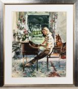 * GILLIAN GOODHEIR DA (SCOTTISH 1949 - 2022), MORNING AT THE PIANO