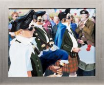 * DAVID GRAY (IRISH / BRITISH b. 1947), LOVE ME TENDER (UDDINGSTON PIPE BAND)