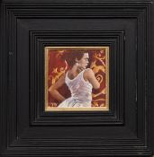 * ALAN KING PAI (SCOTTISH 1946 - 2013) DANCER AND CURTAIN