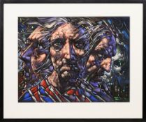 * PETER HOWSON OBE (SCOTTISH b. 1958), AT WHAT COST