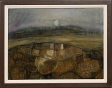 * MARJ BOND RSW RGI (SCOTTISH 1939 - 2023), PETROGLYPH, CAIRNBAAN
