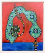* ALAN DAVIE CBE RA HRSA RWA (SCOTTISH 1920 - 2014), LEUCOTHEA, A SEA GODDESS (OPUS 0.2284)