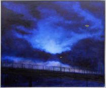 * MICHAEL CORSAR (SCOTTISH b. 1972), AUTOBAHN (NOCTURNE)