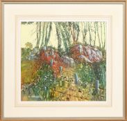* JOHN BATHGATE (SCOTTISH b. 1949), FIELD CORNER