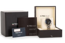 TAG HEUER CARRERA, STAINLESS STEEL AUTOMATIC WRIST WATCH