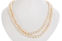 PEARL NECKLACE, EARLY-MID 20TH CENTURY