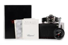 CHOPARD GRAN TURISMO XL, STAINLESS STEEL AUTOMATIC WRIST WATCH