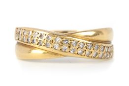 DIAMOND DRESS RING, 20TH CENTURY