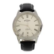 ROTARY CAMBRIDGE, STAINLESS STEEL AUTOMATIC WRIST WATCH