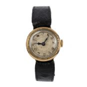 ROLLED GOLD MANUAL WIND WRIST WATCH,