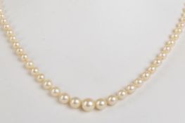 PEARL NECKLACE, EARLY 20TH CENTURY