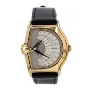 JEAN D'EVE, GOLD PLATED WRIST WATCH