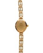 ACCURIST, NINE CARAT GOLD QUARTZ WRIST WATCH